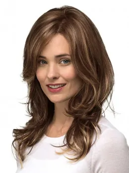 Long Monofilament Layered Heat Friendly Synthetic Wigs