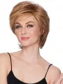 Straight Blonde Cheap Synthetic Wigs Online