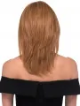 Straight Blonde Layered Human Hair Wigs