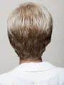 6 inch Straight Blonde Capless Short Wigs