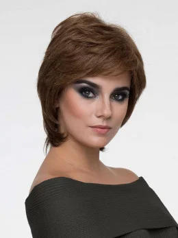 Monofilament Synthetic Wigs With Bangs