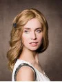 Monofilament 14 inch Wavy Synthetic Long Blonde Without Bangs Cancer Wig