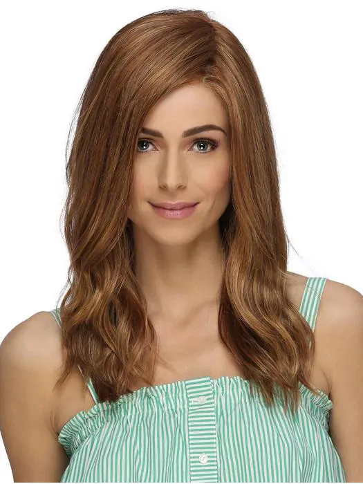 Long Hairstyles Brown Synthetic Without Bangs Lace Front Wigs