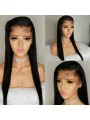Full Lace Human Hair Wigs Brazilian Remy Hair Full Lace Wigs For Black Women Bleached Knots