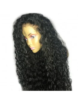 Full Lace Human Hair Wigs With Baby Hair Glueless Curly Full Lace Wigs For Women Brazilian Remy Hair