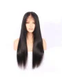 Lace Front Human Hair Wigs Pre Plucked Hairline With Baby Hair Straight Brazilian Remy Hair Wigs For Black Women