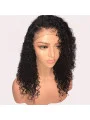 Curly Full Lace Human Hair Wigs Pre Plucked Hairline Brazilian Remy Hair Full Lace Wigs