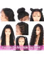 Full Lace Human Hair Wigs With Baby Hair Pre Plucked Natural Hairline Deep Wave Remy Hair Wigs