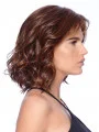 Suitable 12 inch Curly Without Bangs Synthetic Wigs