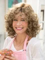Popular 12 inch Curly Layered Synthetic Wigs