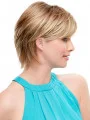 6 inch Straight Style Synthetic 100 per Hand-tied Wigs