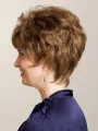 Tempting Auburn Curly Short Classic Wigs