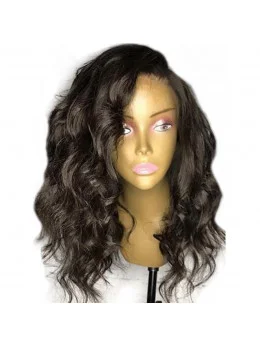 Bob Wig Lace Front Pre Plucked Hairline Body Wave Short Brazilian Remy Hair Wigs With Baby Hair
