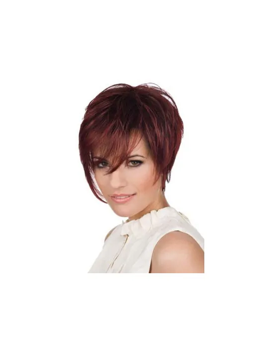 Cheap Lace Front Straight Short Celebrity Wigs