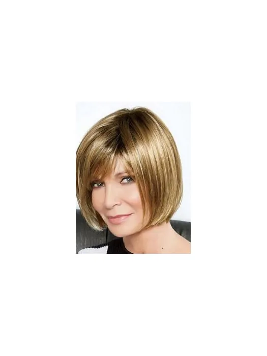 Full Lace Blonde 10 inch Straight Synthetic Jaclyn Smith
 Wigs