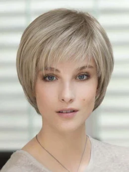 High Quality Blonde Straight Short Classic Wigs