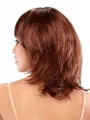 Stylish Auburn Straight Shoulder Length Synthetic Wigs