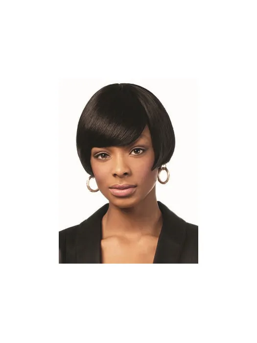 8 inch Straight African American Synthetic Wigs