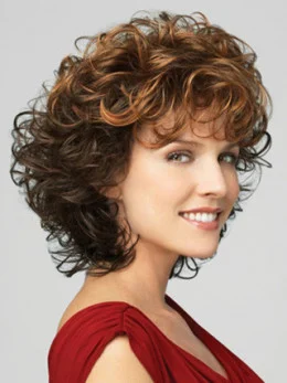 Cheap Lace Front Curly Chin Length Classic Wigs