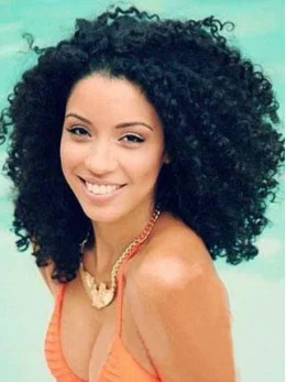 Hair Weft Black Women 100 per Human Hair Kinky Curly Hair