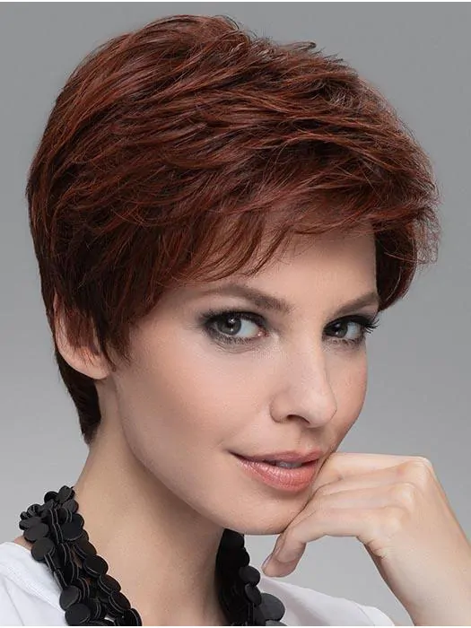 4 inch Straight Durable Boycuts 100 per Hand-tied Synthetic Wigs