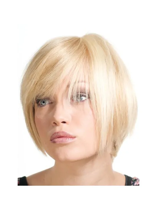 Cosy Blonde Monofilament Chin Length Wigs