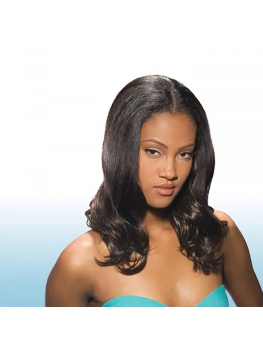 Natural Brown Wavy Long Glueless Full Lace Wigs