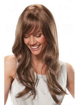 Ideal Lace Front Wavy Long African American Wigs