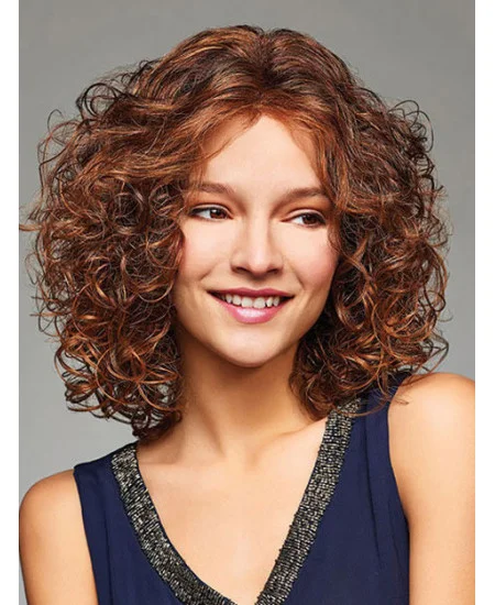 Curly Synthetic 12 inch Capless Wigs