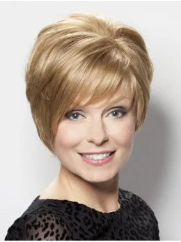 Blonde Lace Front Synthetic New Short Wigs