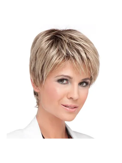 Blonde Lace Front Synthetic Preferential Short Wigs