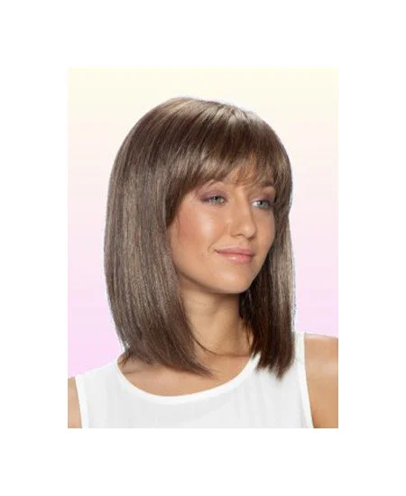 Lace Front No-fuss Synthetic Medium Wigs
