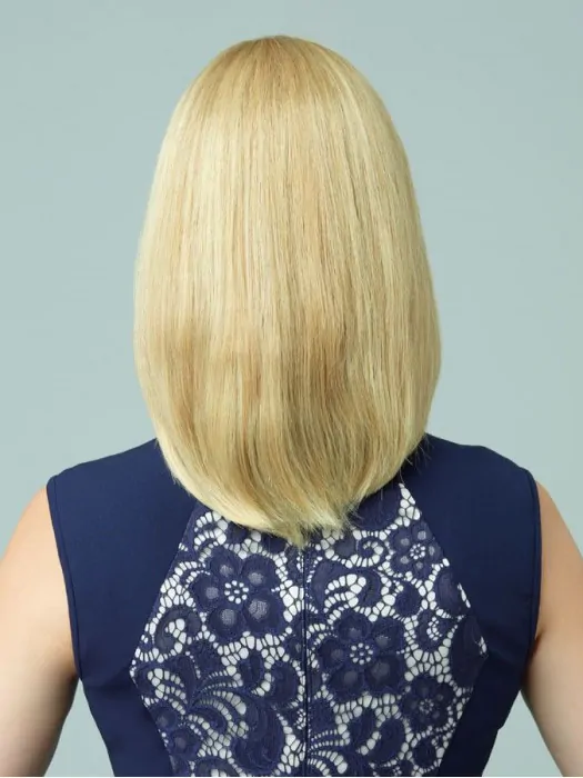 Blonde Monofilament Remy Human Hair Gentle Long Wigs