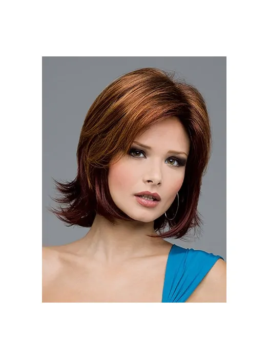 New Auburn Lace Front Chin Length Lace Wigs