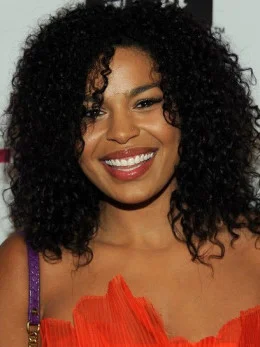 Jordin Sparks Kinky Curly Human Hair Full Lace Wig