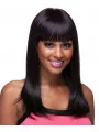 Cool Black Straight Long African American Wigs