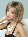 Synthetic Shoulder Length Layered Refined Wigs