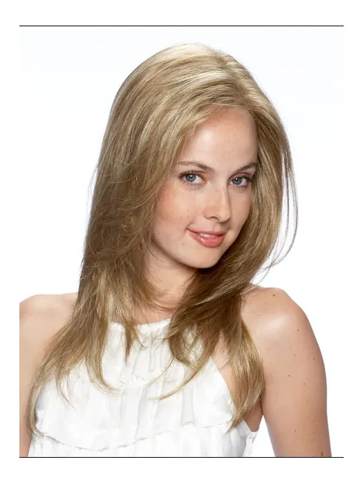 Blonde Lace Front Synthetic New Long Wigs