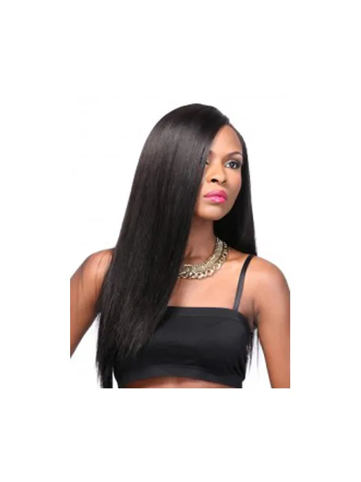 Yaki Black Long Straight Style ASynthetic Wigs