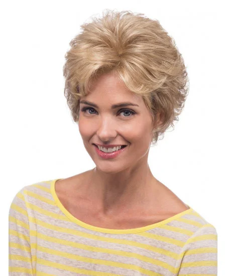 Blonde Lace Front Classic Curly Wigs
