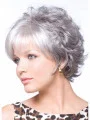 Designed Blonde Wavy Short Synthetic Wigs