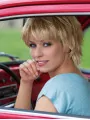 Tempting Blonde Straight Short Synthetic Wigs
