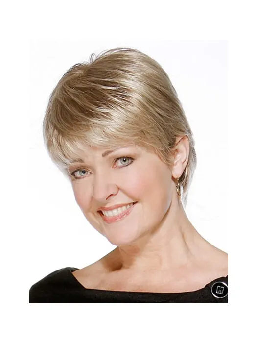 Blonde Lace Front Synthetic Popular Short Wigs