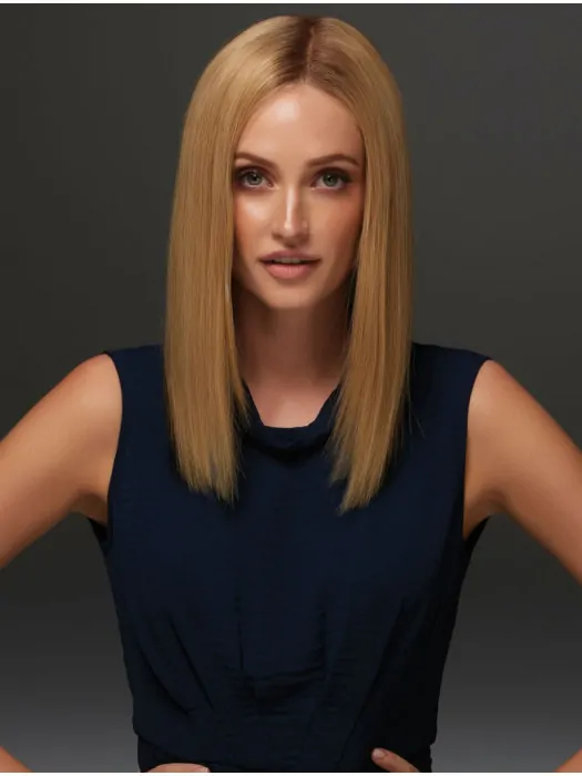 New Design Blonde Straight Long Full Lace Great Wigs