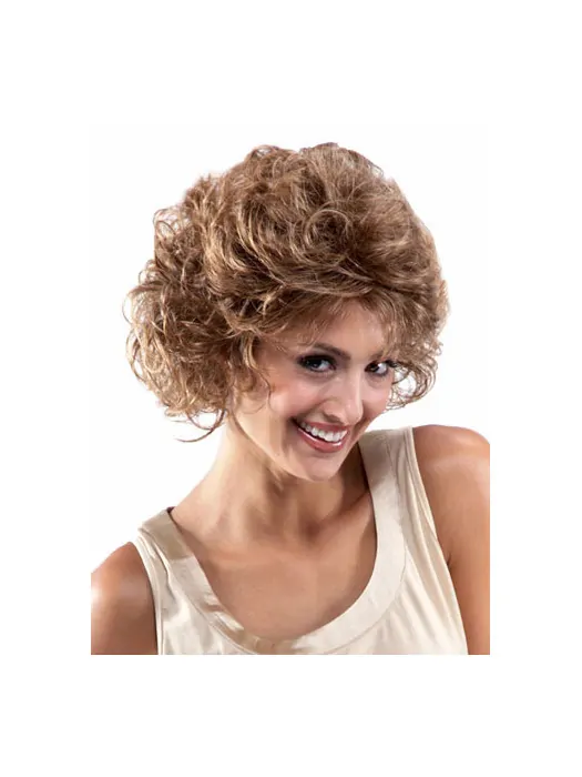Soft Lace Front Curly Chin Length Classic Wigs