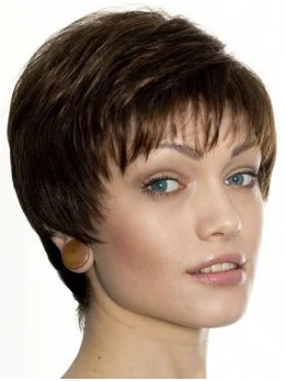 Lace Front Incredible Boycuts Straight Short Wigs