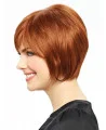 Lace Front Glamorous Bobs Straight Short Wigs