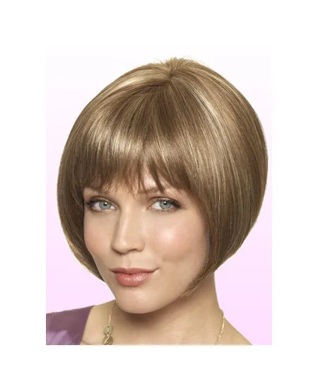 Blonde Lace Front Synthetic Ideal Short Wigs
