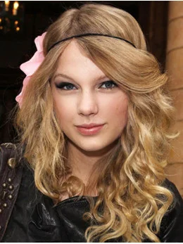 Cosy Blonde Wavy Long Taylor Swift Wigs