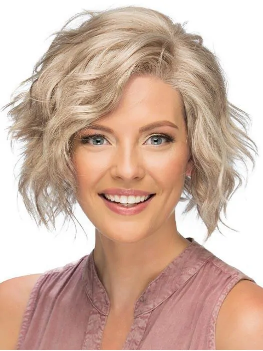 Lace Front Short Blonde Curly Affordable Classic Wigs